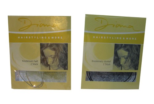 Knotennetz haarnetz dutt - knotennetz,