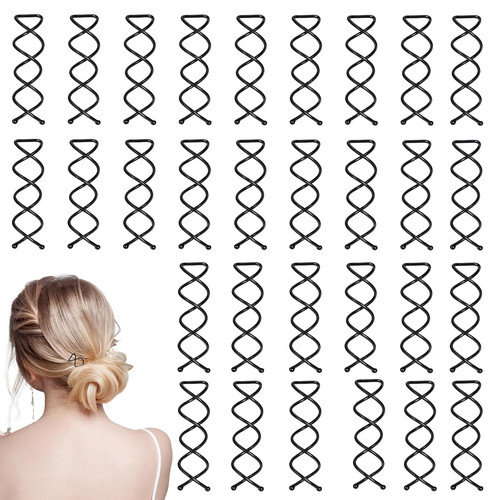 Spirale haarspange damen - spirale,
