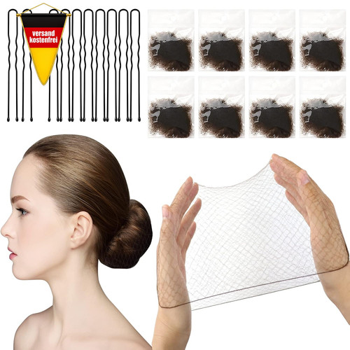 Haarnetz set stück - set, 24