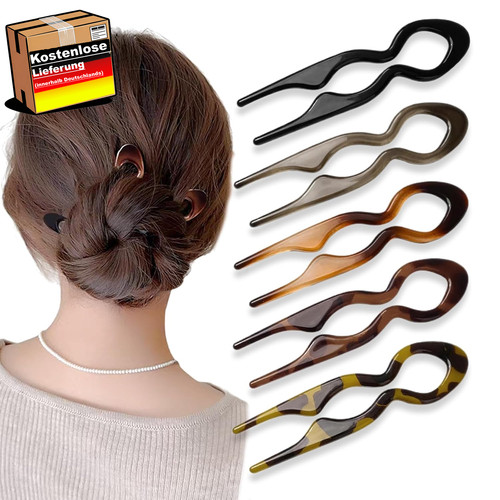 Mini haarspangen damen für - mini-u-haarspangen,