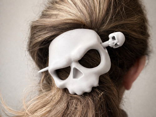 Totenkopf haarstab für - totenkopf, dutt