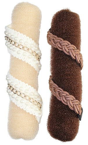 Haarband mit duttkissen - haarband,