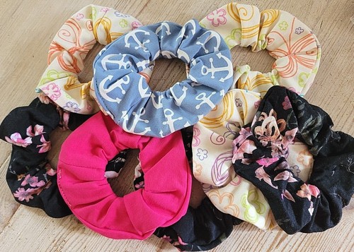Haargummi scrunchie handmade - scrunchie,