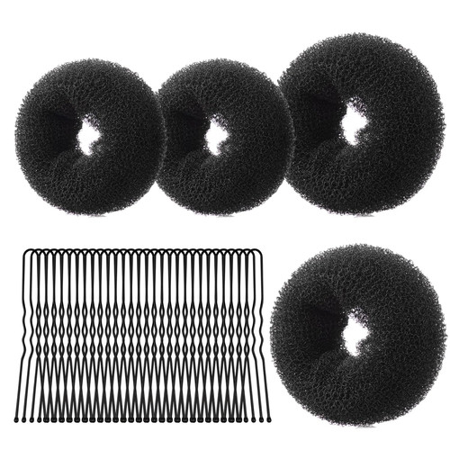 Donut hair bun - donut, dutt