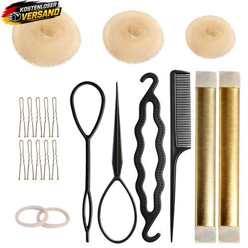 Haar dutt maker set für - maker,
